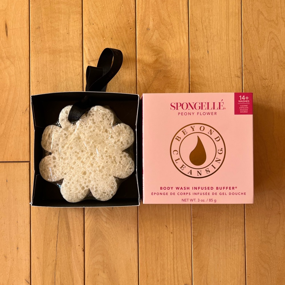 Spongelle Peony Scent Brand New in Box